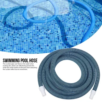 1.5 in 15m Yüzme Havuzu Hortumu Yüzme Havuzu pompa filtresi Bağlantı Hortumu Emme Vakum Kafa Temizleyici Hortum Temizleme Aracı