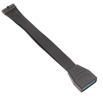 1 Adet Anakart Anakart USB 3.0 20 Pin Dişi USB 3.0 20 Pin Erkek Uzatma Kablosu-15cm