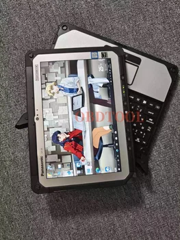 10.1 inç Sağlam Toughbook Tablet Askeri Panaso-nic CF20 M5 6Y57 4G/İ5 7Y54 4G/8G / 16G IPS Dokunmatik Ekran Bas Klavye