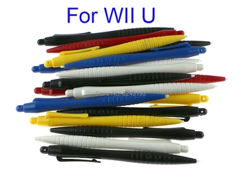 100 adet Dokunmatik Stylus Kalem Nintendo Wii U için Wİİ U GamePad Konsolu 3DS 3DSXL LL NDS NDSL Plastik Büyük Dokunmatik Ekran Stylus Kalem