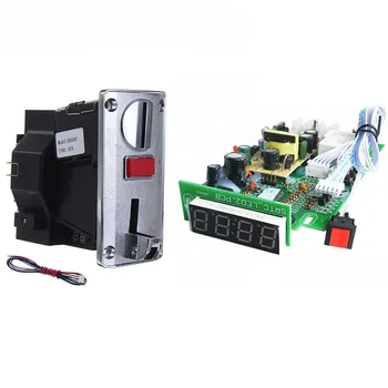 110 V/220 V Zaman Kontrol PCB kartı Çok Sikke Seçici Validator Çamaşır Makinesi / Masaj Makinesi / otomat