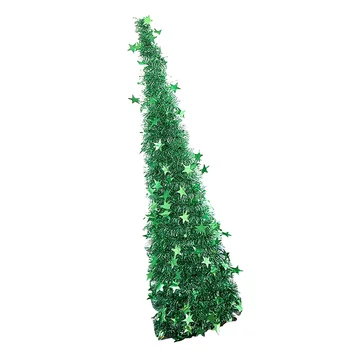 120 Cm katlanır noel ağacı yapay entegre Led ışıkları ile ev partisi dekorasyon katlanabilir