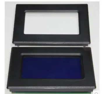 12864 LCD kabuk Enstrüman ABS alev geciktirici plastik çerçeve Enstrüman kabuk LCD ekran durumda