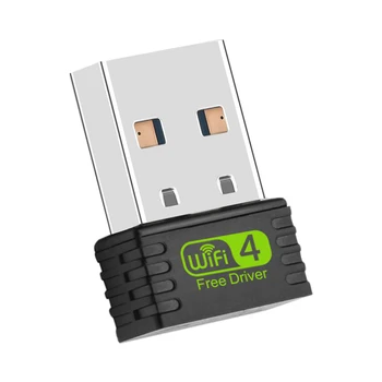 2.4 GHz Mini USB WiFi adaptörü Ücretsiz sürücü USB Ethernet wifi güvenlik cihazı 150 Mbps WiFi alıcısı Dahili Anten için PC / Dizüstü / Masaüstü