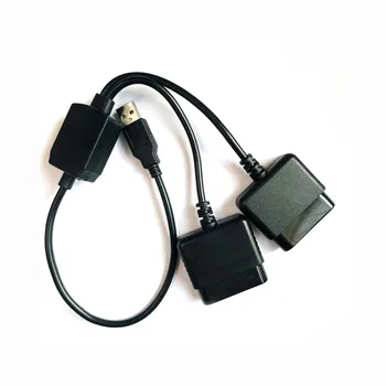 2 in 1 USB Adaptör kablosu için ps2 için ps3 pc dönüştürücü kablosu