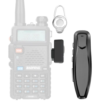 2023 Kablosuz Kulaklık Bluetooth Kulaklık için Şarj Cihazı ile Baofeng UV-5R UV-82 UV-17 UV-16 BF-888S Retevis Kenwood İki Yönlü Telsiz