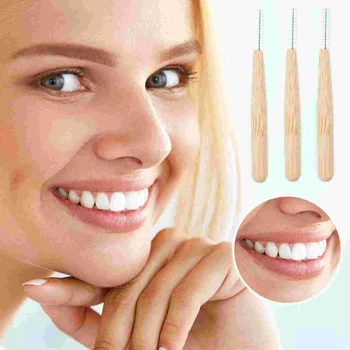 30 Adet İnterdental Fırçalar Diş Fırçası Ağız Hijyeni Ortodonti Diş Hekimleri Ürünleri