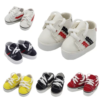 4 * 1.8 cm Bebek Ayakkabı 1/8 1/6 BJD Bebek Bot Ayakkabı 15cm Peluş EXO Kore KPOP Bebek Aksesuarları oyuncaklar