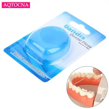 50M Mikro Balmumu Orijinal / Nane Lezzet Diş İpi İnterdental Fırça Diş Sopa Kürdan diş ipi Ağız Hijyeni Temiz Tel