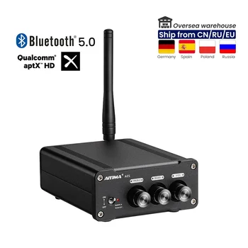 AIYIMA TPA3221 Bluetooth 5.0 Amplifikatör APTX-HD Bluetooth QCC3034 Stereo Dijital Güç amplifikatörü ses amplifikatörü Hoparlör Ev Sineması