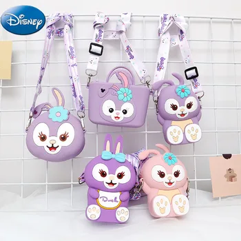 Disney Stellalou Sırt Çantaları Çocuklar İçin Crossbody Çanta Karikatür bozuk para cüzdanı Çantası Kız askılı çanta bebek oyuncakları Çanta doğum günü hediyesi