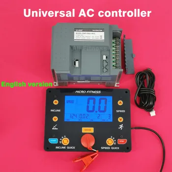 Evrensel Koşu Bandı kontrol sistemi İnvertör denetleyici Ekran kontrol paneli devre sürücü VFD İnvertörler AC 1-4HP motor