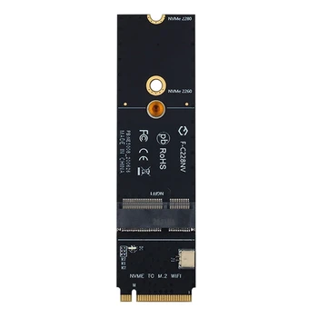 Kablosuz M. 2 A+E Anahtar Yuvası M. 2 M Anahtar wifi Bluetooth Adaptörü İçin AX200 9260 Bcm94352z Kart Nvme PCI Express SSD Bağlantı Noktası