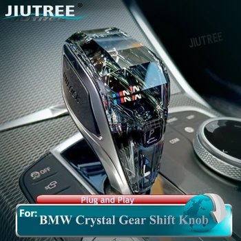 Kristal Kolları Vites Topuzu Kolu Sopa Kafa BMW 5 6 7 serisi İçin x3 x4 x5 x6 G38 G30 G31 GT G12 G11 G01 G08 G02 F15 F16