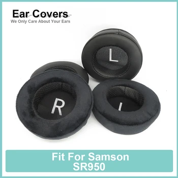 Kulak yastıkları Samson SR950 Kulaklık Earcushions Protein Kadife Pedleri Bellek Köpük Kulak Pedleri