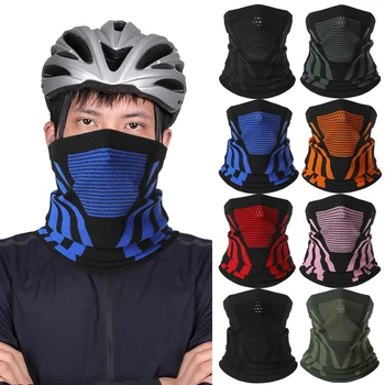 Kış Yüz Maskesi Açık Rüzgar Geçirmez Boyun İsıtıcı Yumuşak Nefes Bisiklet Bisiklet Kayak Yüz Maskesi kulak koruyucu Eşarp Erkekler Kadınlar