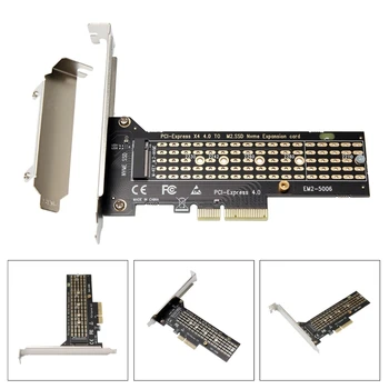M. 2 NVME SSD PCIe X1 Adaptörü, destekler PCIE4. 0 Denetleyici Genişletme Kartı için 2230 2242 2260 2280 22110 M. 2 SSD F19E