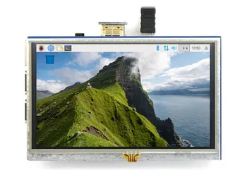maithoga 5.0 inç HD TFT LCD Dokunmatik Ekran Modülü 800(RGB)*480 Ahududu Pi için 3B+/4B HDMI uyumlu Arayüz