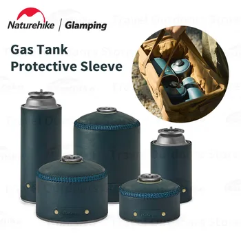 Natuerhike 5 Stilleri Gaz Tankı deri kılıf Açık Kamp Aksesuarları Anti-Çarpışma Deri Retro Koruyucu Kapak Ultralight