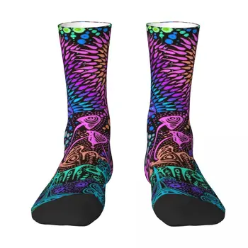 Neon Mantar Ay Çorap temel çorap komik futbol çorap noel çorap Çocuk Çorap kadın