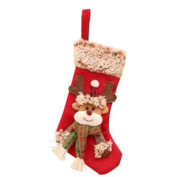 Noel Çorap Süsler Noel Çorap Asılı Süslemeleri Süsler Noel Ev Dekorasyonu İçin 2024 Yeni Yıl Ücretsiz Kargo