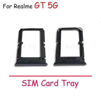 OPPO Realme için GT 5G / GT Neo / GT2 / GT2 Pro SIM Kart Tepsi Tutucu Yuvası Adaptörü Yedek Onarım Parçaları