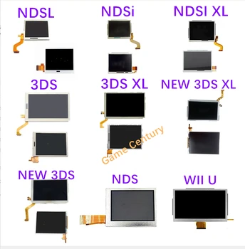 Orijinal Üst Alt Üst Alt LCD Ekran Nintendo DS Lite/NDS/NDSL/NDSı XL Yeni 3DS LL XL lcd ekran