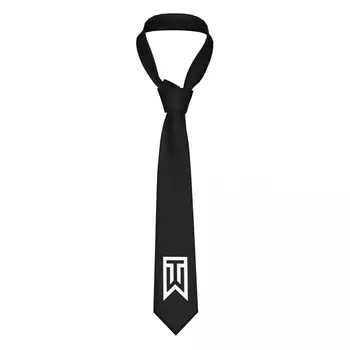 Parti Özelleştirilmiş Erkek Kravatlar için Resmi Golf Kaplan Boyun Bağları