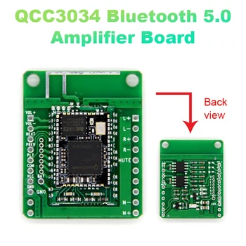 QCC3034 Bluetooth 5.0 Amplifikatör Kurulu Kayıpsız Müzik Bluetooth Amplifikatör TWS 2X3 / 5W Destek AAC APTX APTXLL APTXHD