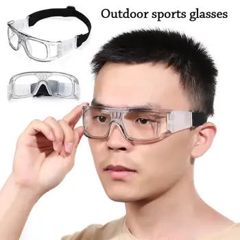 Rüzgar geçirmez Futbol Gözlük Açık spor gözlükler Futbol Basketbol Göz Koruyucu Gözlük Erkekler Darbe Direnci Bisiklet Gözlük