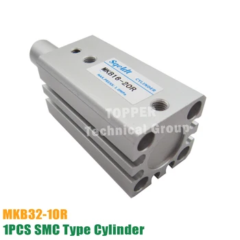 SMC tipi Döner sıkma pnömatik silindir MKB32-10R Köşe silindir MKB32-10R