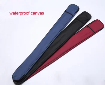 Su geçirmez tuval dövüş sanatları wushu bıçaklar bıçak çanta kılıç çanta mavi / kırmızı / siyah geri olabilir