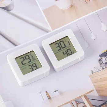 Sıcaklık Ölçer Beyaz Termometre Sıcaklık Sensörü çok senaryo Uygulama Göstergesi Hava istasyonu Ev Aksesuarları araçları ıslak