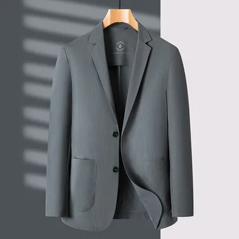 V1024-İlkbahar ve sonbahar için uygun, bol kesim günlük erkek takım elbise