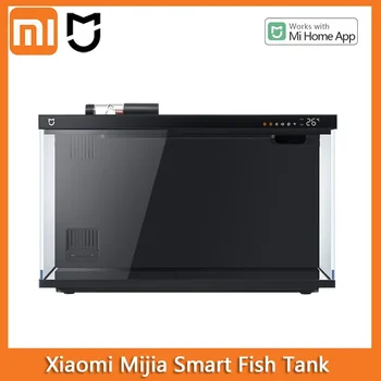 Xiao mi mi jia akıllı Balık Tankı Uzaktan Besleme sıcaklık monitör Akıllı ışık sistemi Xiao mi akvaryum Tankı için Çalışmak mi Ev APP