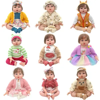Yeni oyuncak bebek giysileri İçin 20-22 İnç Bebek Bebek 50-55 cm Reborn Bebekler oyuncak bebek giysileri