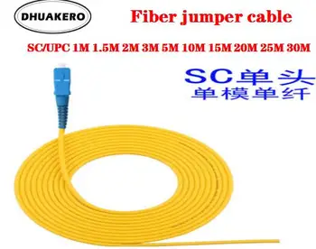 ücretsiz kargo AB54D 10 adet / grup SC / UPC SM 3mm Fiber Optik bağlantı kablosu Tek Modlu Uzatma Yama Kablosu